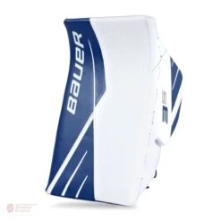 Bauer Supreme 3S Intermediate Goalie Blocker -Bauer Shop bauer blockers bauer supreme 3s intermediate goalie blocker white blue regular 28741216305218