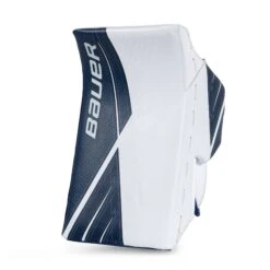 Bauer Supreme UltraSonic Senior Goalie Blocker -Bauer Shop bauer blockers bauer supreme ultrasonic senior goalie blocker white blue regular 28741216895042