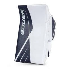 Bauer Supreme UltraSonic Senior Goalie Blocker -Bauer Shop bauer blockers bauer supreme ultrasonic senior goalie blocker white navy regular 28741216927810