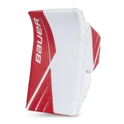 Bauer Supreme UltraSonic Senior Goalie Blocker -Bauer Shop bauer blockers bauer supreme ultrasonic senior goalie blocker white red regular 28741216960578