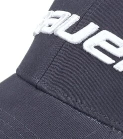 Bauer - Navy Core Fitted Hat -Bauer Shop bauer canada apparel hats lifestyle bauer core fitted hat navy 30380889833538