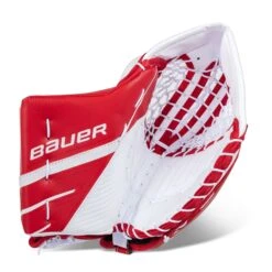 Bauer Supreme 3S Senior Goalie Catcher -Bauer Shop bauer catchers bauer supreme 3s senior goalie catcher white red regular 28743621410882