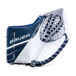 Bauer Supreme UltraSonic Senior Goalie Catcher -Bauer Shop bauer catchers bauer supreme ultrasonic senior goalie catcher white blue regular 28743622000706