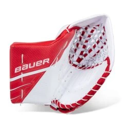 Bauer Supreme UltraSonic Senior Goalie Catcher -Bauer Shop bauer catchers bauer supreme ultrasonic senior goalie catcher white red regular 30351230140482