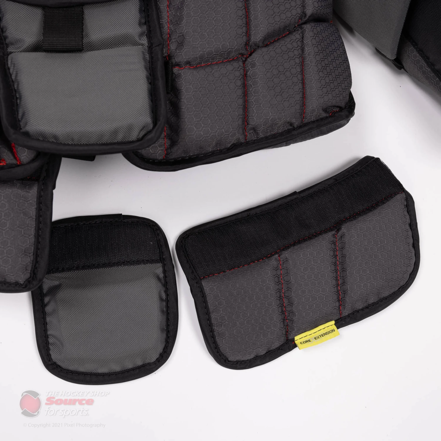 Bauer Vapor HyperLite Senior Chest & Arm Protector - Red 8 Bauer Vapor HyperLite Senior Chest & Arm Protector - Red - Image 8