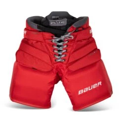 Bauer Elite Senior Goalie Pants S21 -Bauer Shop bauer goalie pants bauer elite senior goalie pants red s 30201775620162