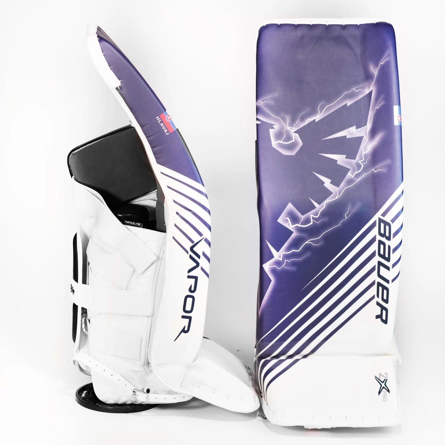 Bauer Vapor Pro Custom Senior Goalie Leg Pads - Samuel Hlavaj 2 Bauer Vapor Pro Custom Senior Goalie Leg Pads - Samuel Hlavaj - Image 2