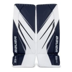 Bauer Vapor X5 Pro Intermediate Goalie Leg Pads -Bauer Shop bauer leg pads bauer vapor x5 pro intermediate goalie leg pads white navy l 30440706670658