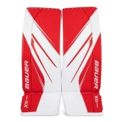 Bauer Vapor X5 Pro Intermediate Goalie Leg Pads -Bauer Shop bauer leg pads bauer vapor x5 pro intermediate goalie leg pads white red l 30440706801730