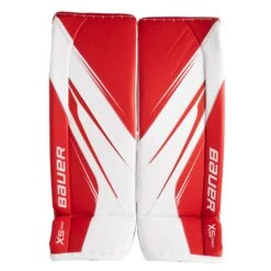 Bauer Vapor X5 Pro Senior Goalie Leg Pads -Bauer Shop bauer leg pads bauer vapor x5 pro senior goalie leg pads white red l 30265669353538