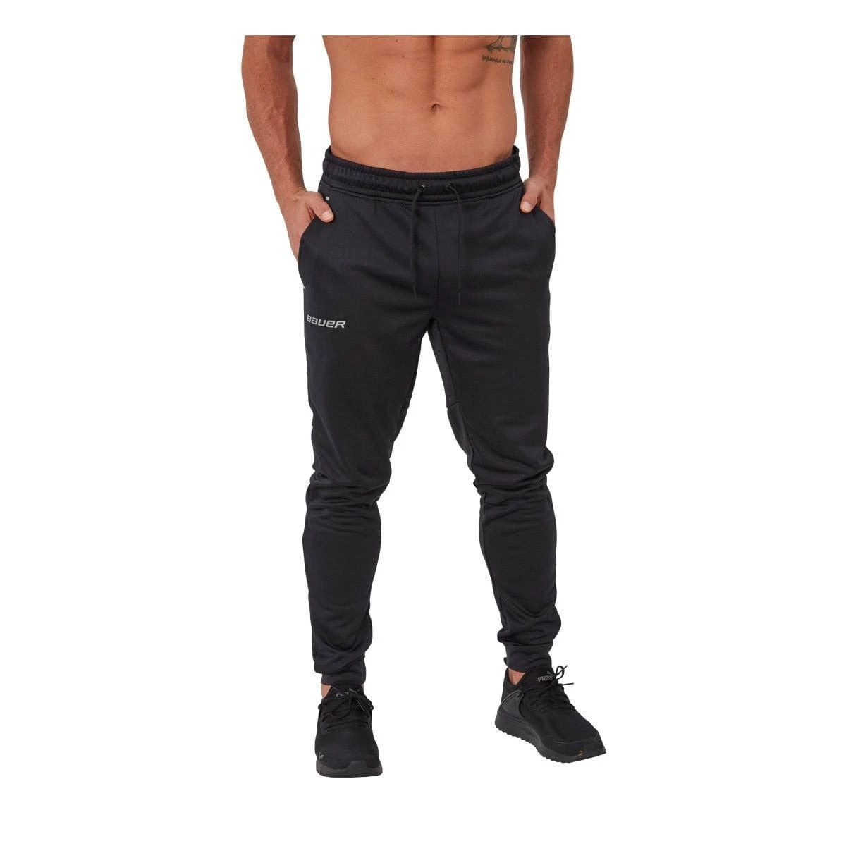 Bauer Vapor Fleece Senior Jogger Pants 1 Bauer Vapor Fleece Senior Jogger Pants