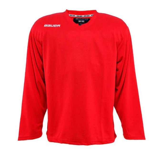 Bauer Core Junior Goalie Practice Jersey - Red 1 Bauer Core Junior Goalie Practice Jersey - Red