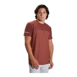 Bauer FLC Color Block Mens Shortsleeve Shirt -Bauer Shop bauer shirts bauer flc color block mens shortsleeve shirt rust xxl 29163225350210