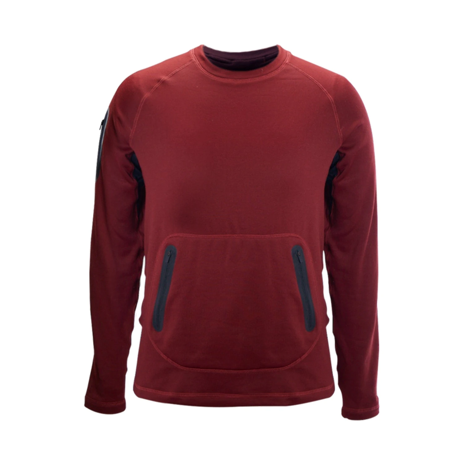 Bauer FLC Fleece Crew Mens Longsleeve Shirt 3 Bauer FLC Fleece Crew Mens Longsleeve Shirt - Image 3