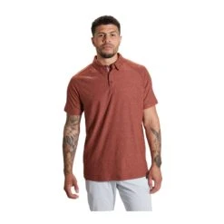 Bauer FLC Performance Mens Polo Shirt -Bauer Shop bauer shirts bauer flc performance mens polo shirt rust xxl 29163245633602