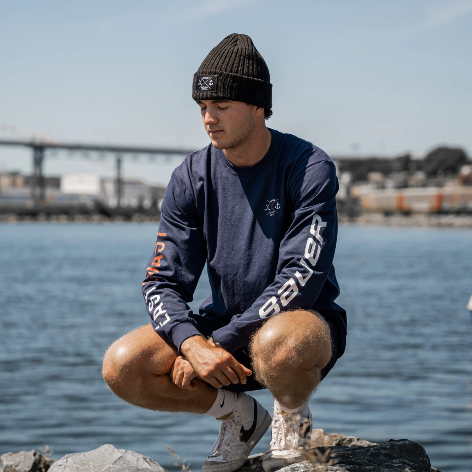 Bauer ECL Rib Patch Knit Toque 4 Bauer ECL Rib Patch Knit Toque - Image 4